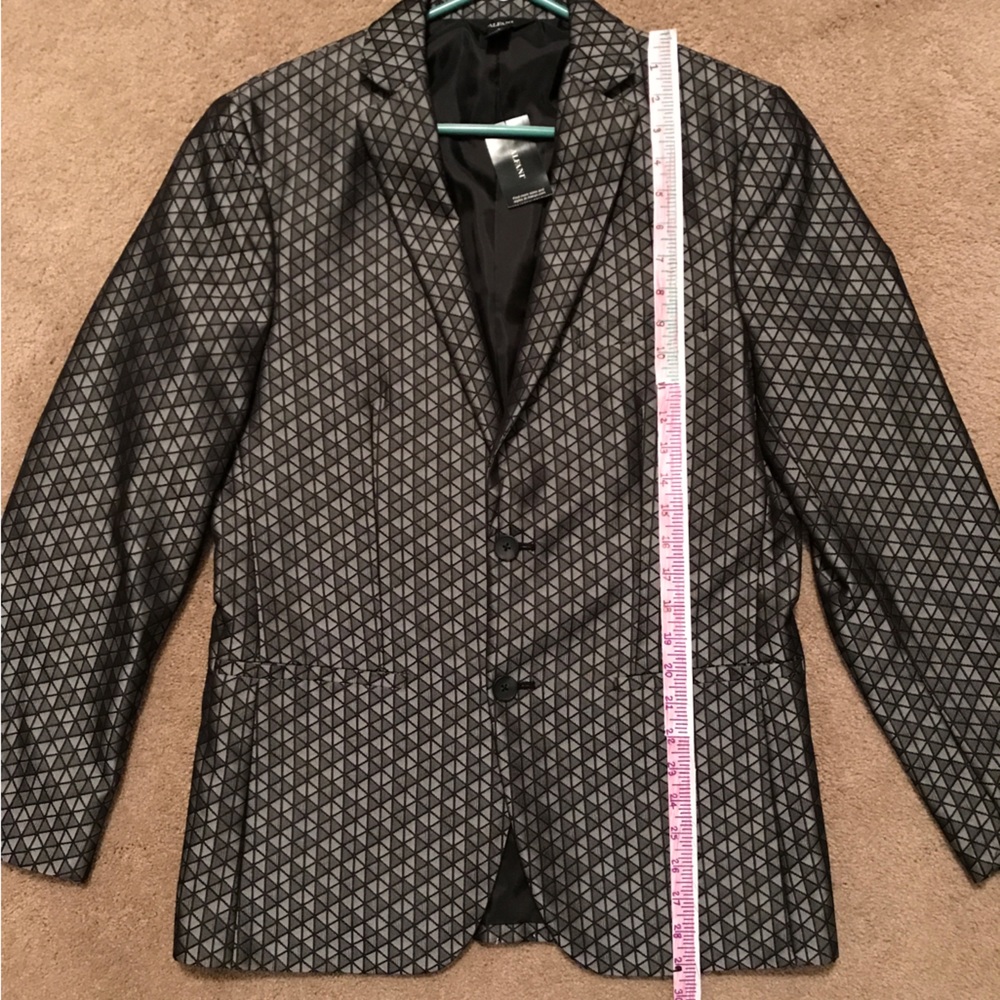 Macys “Alfani” black/silver/grey Mens Jacket **BRAND NEW** (Never Worn)